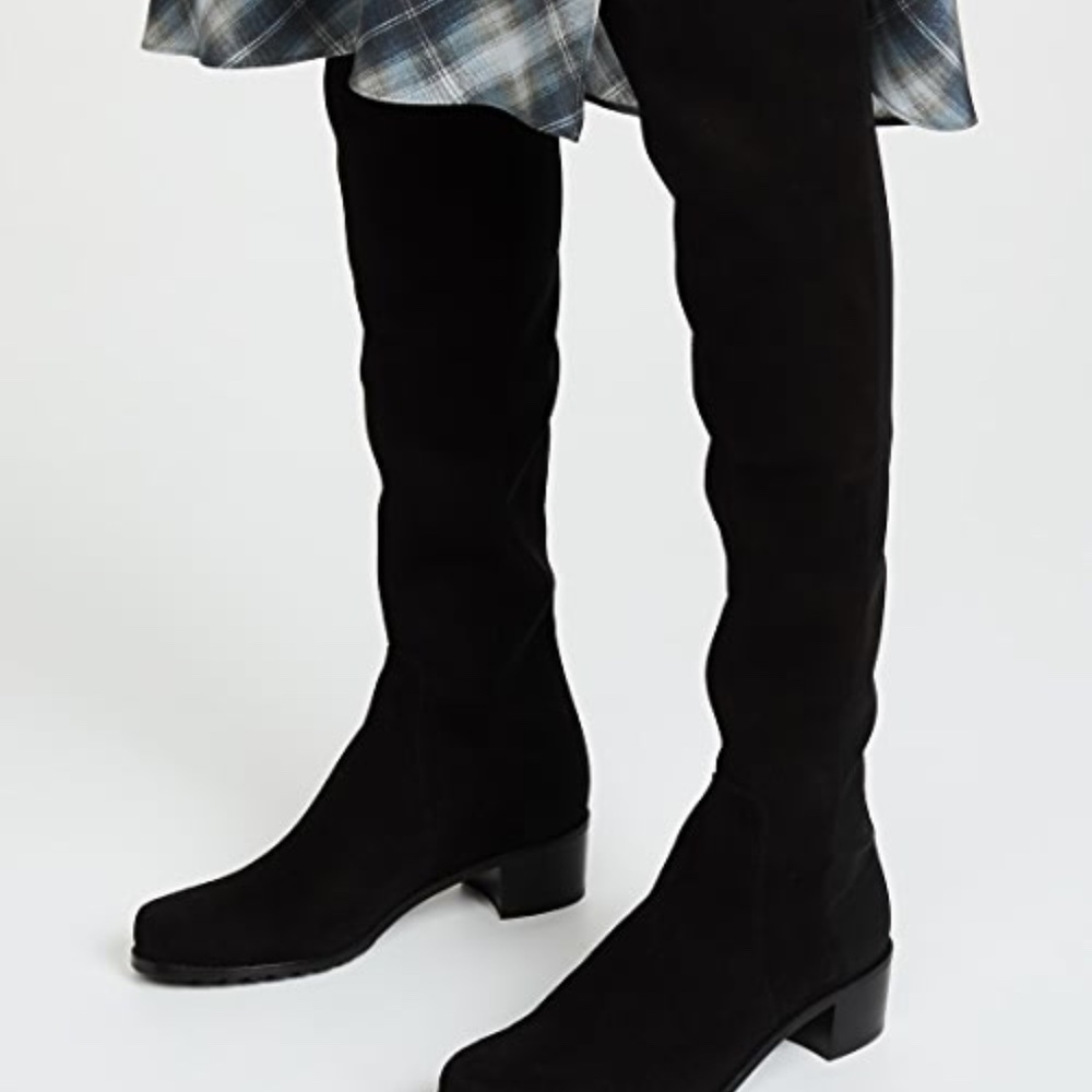 Stuart Weitzman Reserve Stretch Suede Over-the-Knee Boots NWOT!